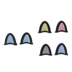 헬멧 장식 고양이귀 꾸미기악세서리 저전거 소품 튜닝 여성품 오토바이 모양 용품 바이크품 세트 여운