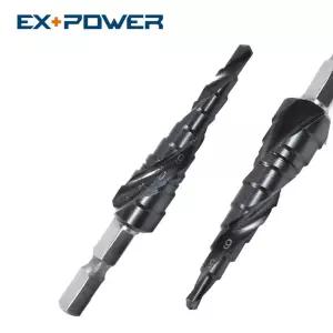 홀커터 홀쏘 임팩 헤리컬 2날 9단 2M 4-12mm 스텝드릴타공공구 목구 기리 탭기리 세트 철판타 목공 천공