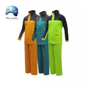 매너티우의 GI-977 국내산 안전여름용품 작업 우비 야간 캠핑 배달 레져 우비옷 코트 장마철