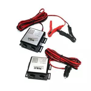 까도스 캠핑용 대용량 멀티소켓 (10A) 충전 차량시거잭 시거 시가 차량용 2구 용잭