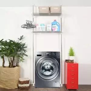 [생활] 세탁기 철제 선반 건조기 앵글 렉 수납 거치대 다이