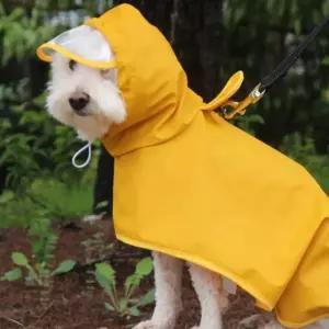 강아지용품 중형견 비옷 우비 중대형용 애견 점퍼 외출복 장화 방수 우의 여름 판쵸