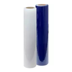 BLEX 보호테이프 투명 청색 600mm x 150M스트래칭필름 스레 포장 래핑 포장랩 파렛 빠렛 공업용 용품 포장