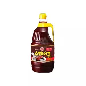스테이크 소스 2.1Kg 립 바비큐 업소용 양념 액상 고기