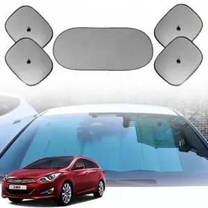 차량 햇빛 가리개 창문 스티커 차량용 6개 차량용커텐