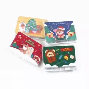 크리스마스카드 20개입 x4개 산타 엽서 감사 성탄절미니 예쁜 새해 축하