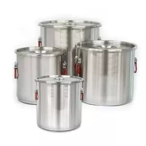 대형냄비 스텐 대형 인덕션 국솥 곰솥 들통 국통 약 58리터 5호