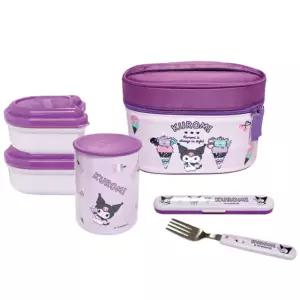 쿠로미 아이스크림 스텐 보온 도시락도시락통 용기 도시락 휴대용 소풍