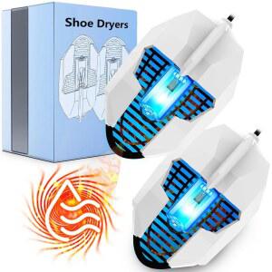 신발 건조기 및 탈취기, 부츠 워머 음소거 모드 난방 습기 제거기, 휴대용 건조기, 냄새 나는 신발을 위한 빠른 건조, 신발, 운동화 사이즈 5-14 여행용 감소 솔루션