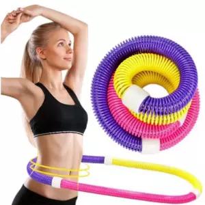 용수철 스프링 훌라후프 호스 실내용 줄 다이어트 뱃살 라우프 삼색 가정용 복부헬스 결합식 홈트 레이닝