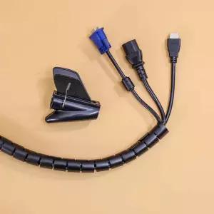 케이블 커버 전선보호 사무실정리 덮개덮개