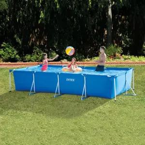인텍스사각 프레임 대형풀장450cm 수영장 야외풀장 생활용품