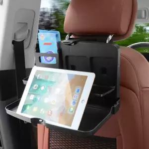 자동차 테이블 받침대 컵홀더 트레이 뒷좌석 접이식수납용품 차량몰딩 용필수 신차