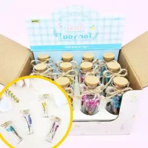 레트로 편선지 12P 캡슐 한박스 편지 감성 지알약편지 유리병 가득 예쁜지 편지지 마음전하기 프리미엄 추