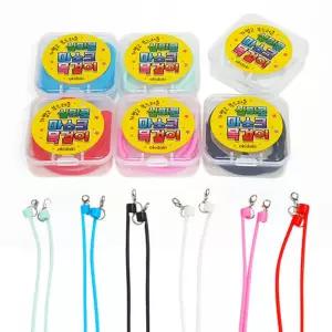 실리콘 마스크 목걸이 27개 용걸이 홀더 행거 악세사리 도구 외출용 마스크끈