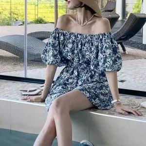 쉬폰 점프 슈트 NM-0264미니원피스 휴양이 파티 오프숄더 지룩