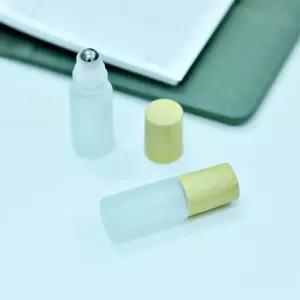 여행용 롤링 우드무늬 유리 롤온 공병 용기 10ml 향수공병