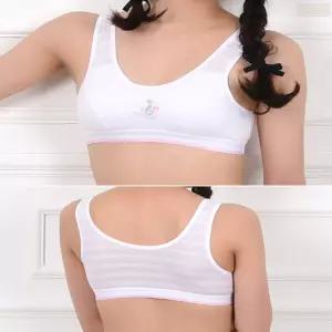 성장기 여아 스포츠브라 초등생 주니어 1단계 브라 브래지어 브라자 속옷