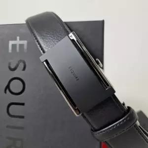 에스콰이아 HC12 남성 천연가죽 자동 벨트 에스콰이아 남성 캐주얼 정장 자동 벨트 EO