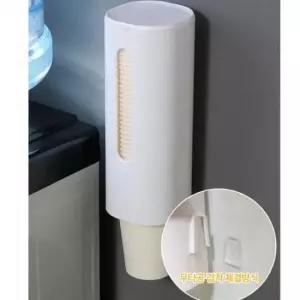 종이컵걸이 1구 정수기 접착식 종이컵 뽑기 디스펜서 홀더 보관함