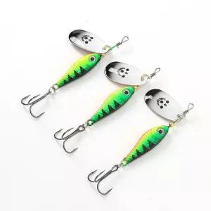 스피너 베이트 3p세트 쏘가리 블레이드 루어배스 꺽지 산천어 와이어 낚시미끼 싱킹 노우 가짜 하드 민물