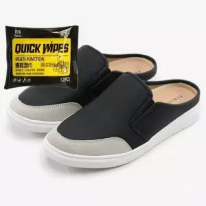 남자 사무실 실내화 남성 뮬 슬리퍼 슈즈 2색 신발 세정티슈 세트 운동화 패션화 공용 뮬화 야외