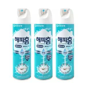 해피룸066 제거 수성 에어로솔 피톤치드향 3개모기살충제 퇴치스프레이 가정용 효과좋은약 뿌리는약 해충용