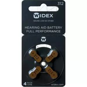 와이덱스 보청기 배터리 312번 (PR41) 2박스 총 80알 독일제 정품 갈색