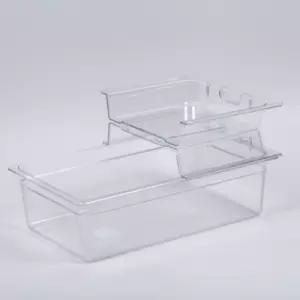 PC 밧드용 힌지 돔 카바 대커버 뚜껑 투명 뷔페 샐러드