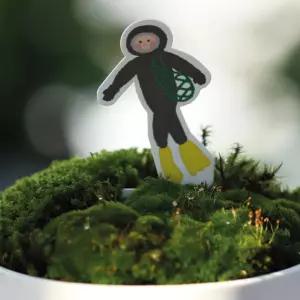 화산사 이끼 미니화분 키우기 세트거실인테리어 실내식물 사무실 소형 키우기쉬운 집들이선물 에서키우기쉬