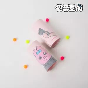 빤쮸토끼 빅 헤어롤 1P그루프 앞머리롤 뿌리볼륨 앞롤 머리롤 스타일링 캐릭터롤 구르프 볼륨롤