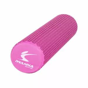EVA 폼롤러 60cm 라즈베리퍼플 요가 하드 운동 지압마사지 스트레칭 필라테스도구 기구 종아리 홈트 근육풀