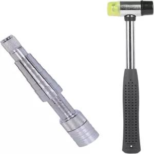 주얼리 해머 양면 고무 및 플라스틱 헤드 망치 링 스트레처 도구 핑거 웨딩 밴드 사이즈 익스팬더 전문