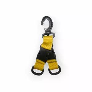 등산용 2구 버클형 고리 카키 백패킹