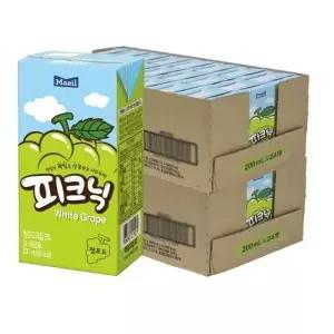 매일 피크닉 청포도 200ml 48개