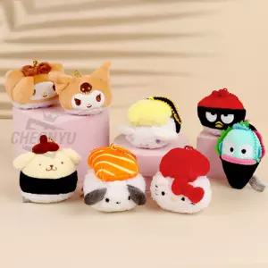 산리오 초밥 가방 고리 5cm키링 키홀더 열쇠 인형키링 액세서리