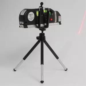 비타리토 수평계+삼각대 레벨기계 수직줄자 멀티 레벨 멀티계 타일작업 초정밀계 90도직각 수평