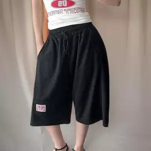 [신상오픈런]여성용 미니포켓 트레이닝 밴딩반바지 칠부 (35830242)