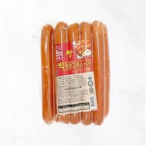 VDF 도나우 짱청양 130gx10개고추소시지 소세지 매운 햄
