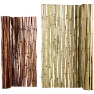 대나무 울타리 펜스 방부목 가림막 파티션 야외 조경