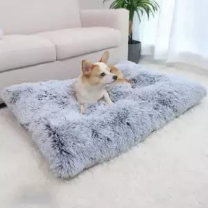 부드러운 강아지 고양이 사각 방석 펫쿠션 80x55cm애완견 애견 반려