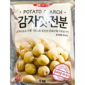 움트리 감자전분 1K 분말가루 요리 분가루