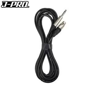 TXA-10M XLR 캐논암+55잭 TS 수 마이크 케이블 10M연결선 오디오 기타 스피커