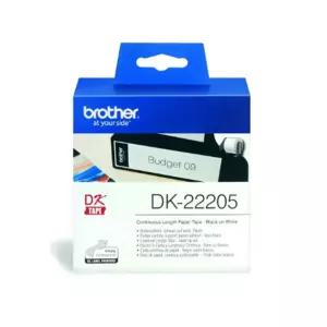 브라더 DK 테이프 DK-22205 62X30.48mm다용도라벨이브 주소 조소지 CD지 DVD지 프린터 라벨지 스티커 도지