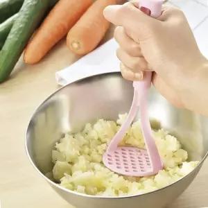 다지기 일본산 피타코 감자 으깨기 도구 계편리한야채 포테이토매셔 이유식 튼튼한마늘 방망이