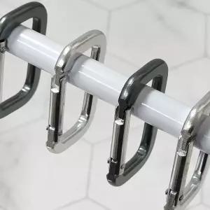 캠핑 카라비너 등산 키링 낚시 ZF 사각