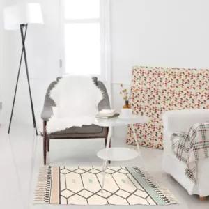 러너 카페트 106x60cm 하이브 순면카페트 인테리어러그