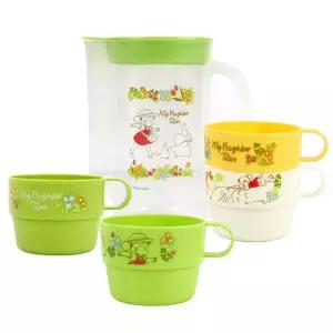 토토로 메이 4단컵 물통세트초등학생물병 어린이 예쁜플라스틱 휴대용 플라스틱