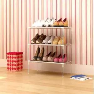 무타공 PVT662Q8 다용도 조립식 선반 거치대 신발 정리대 (3단)