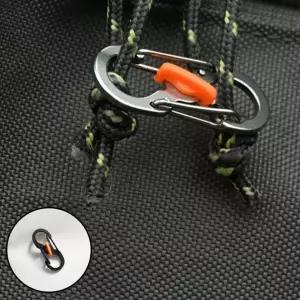 튼튼한 잠금형 카라비너 다용도 고리 후크 캠핑 클립 캠핑 등산비너